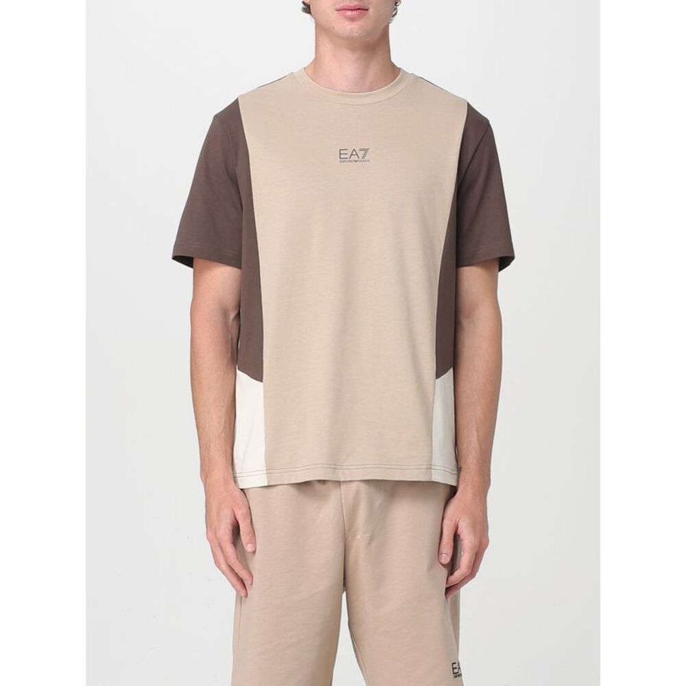 Ea7 T-Shirt Men Beige